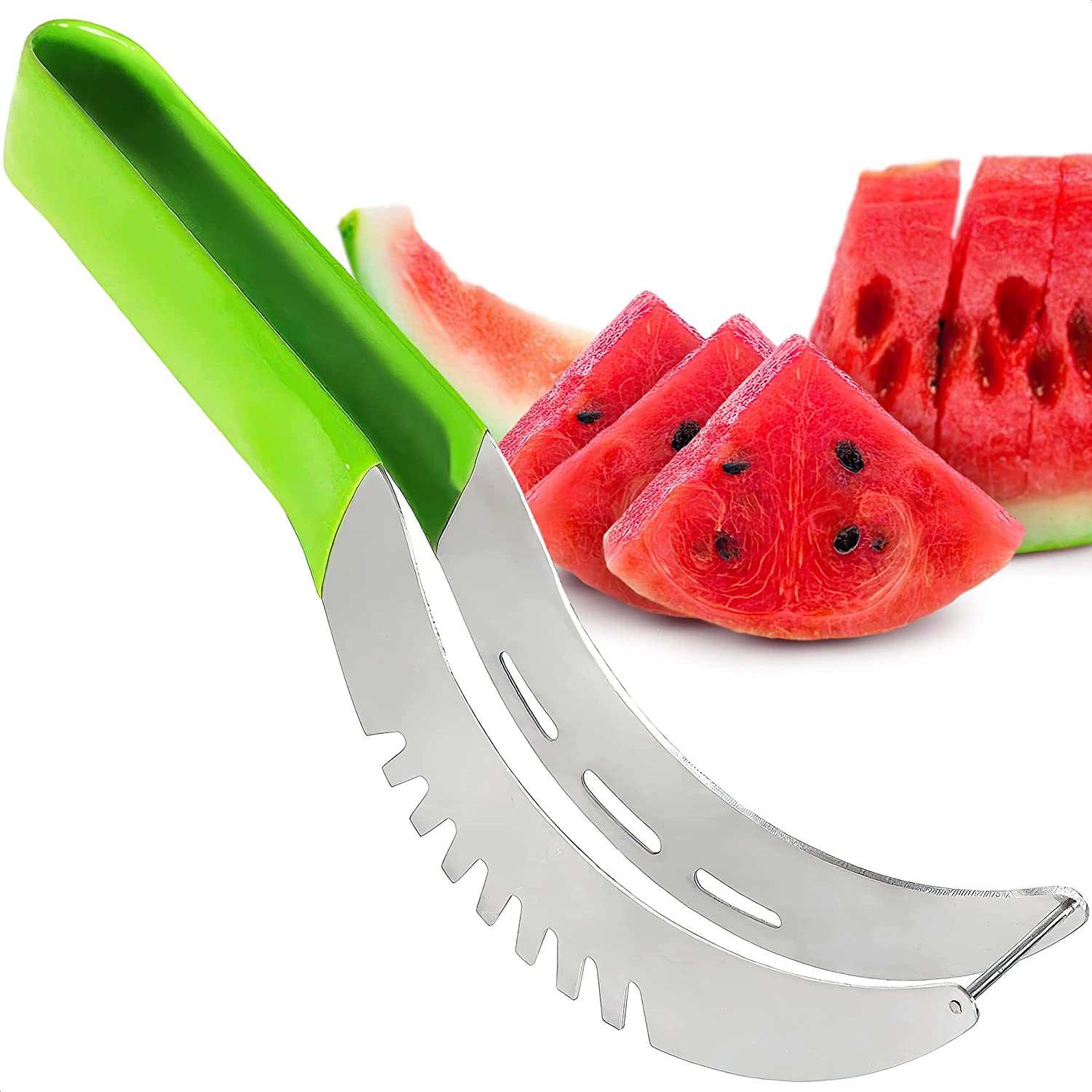 Pineapple Corer Slicer - Pisau pemotong pengiris semangka anti karat,