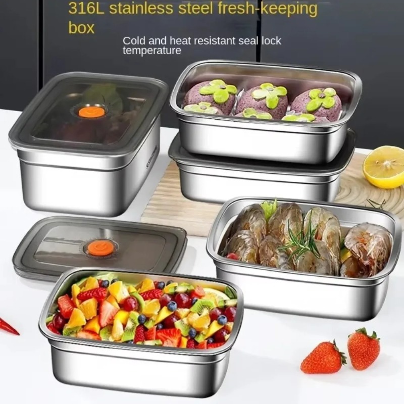 Meal Prep Tupperware - Kotak Makan Siang Bento Anti Bocor