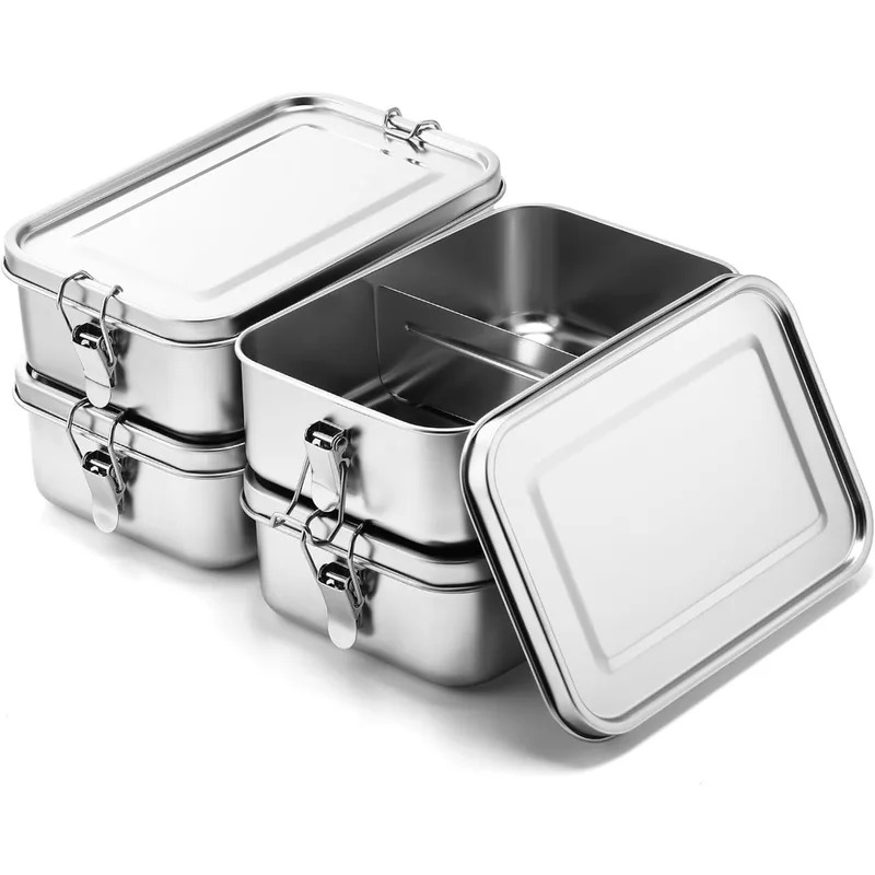 Meal Prep Tupperware - Kotak Makan Siang Baja Tahan Karat