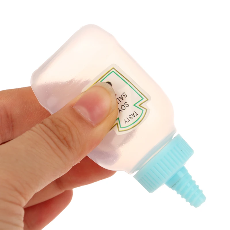 Herb Keeper Bottle - 4 Buah/Set Botol Saus Mini Botol