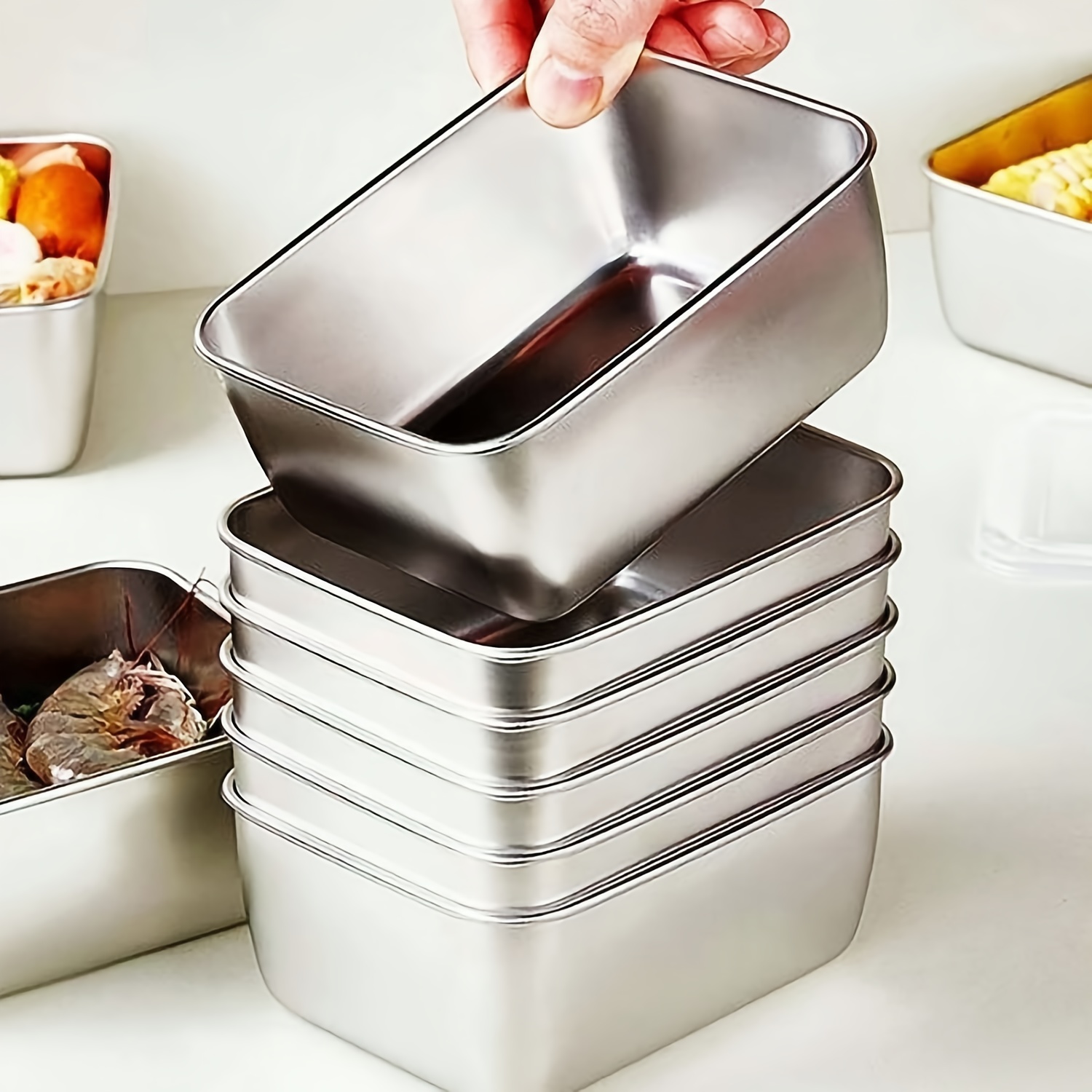 Meal Prep Tupperware - 6 buah Set wadah penyimpanan makanan