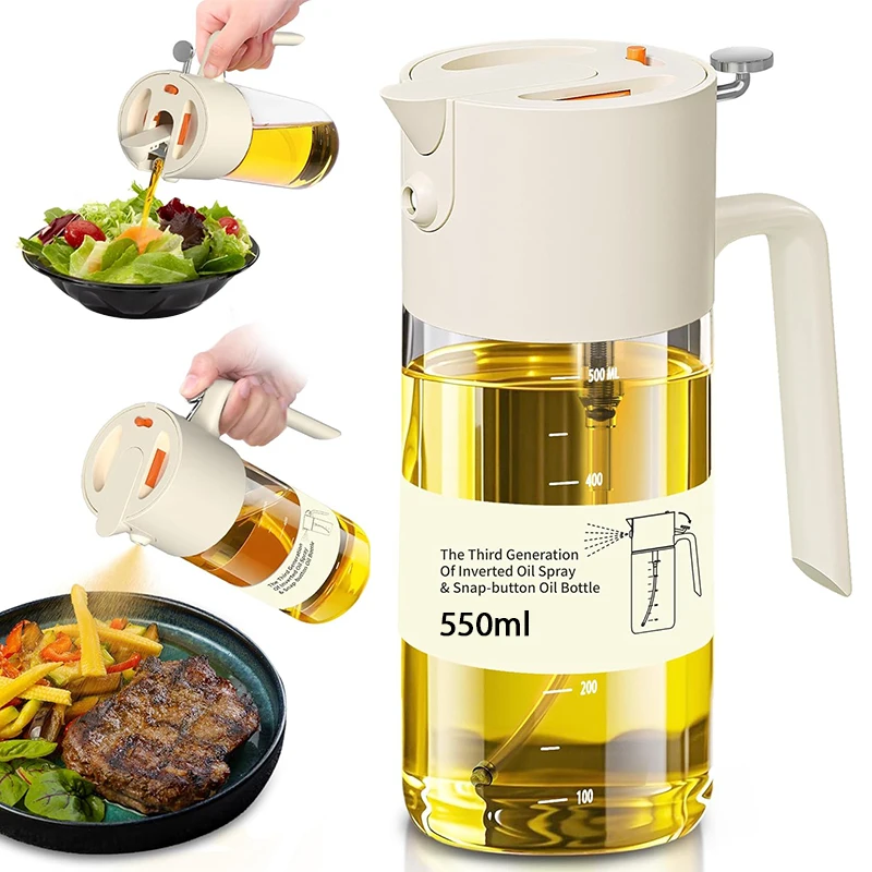 Herb Keeper Bottle - Botol Semprot Minyak untuk Memasak, Dispenser