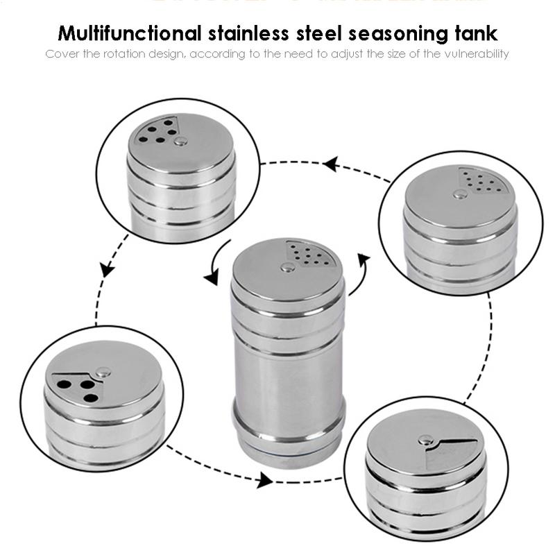 Herb Keeper Bottle - Toples Bumbu Baja Tahan Karat Pengocok