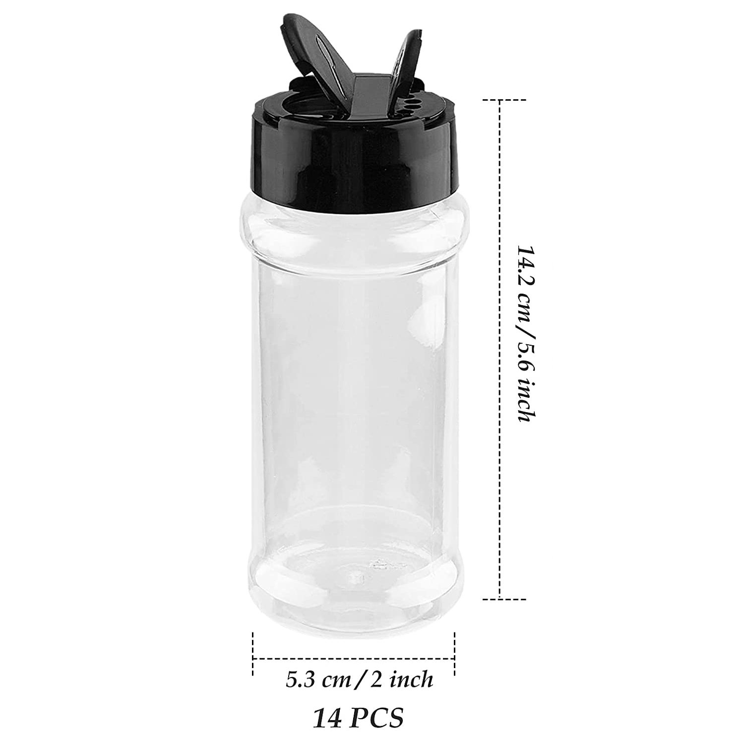 Herb Keeper Bottle - Botol Bumbu 8Oz Dengan Tutup Shaker,