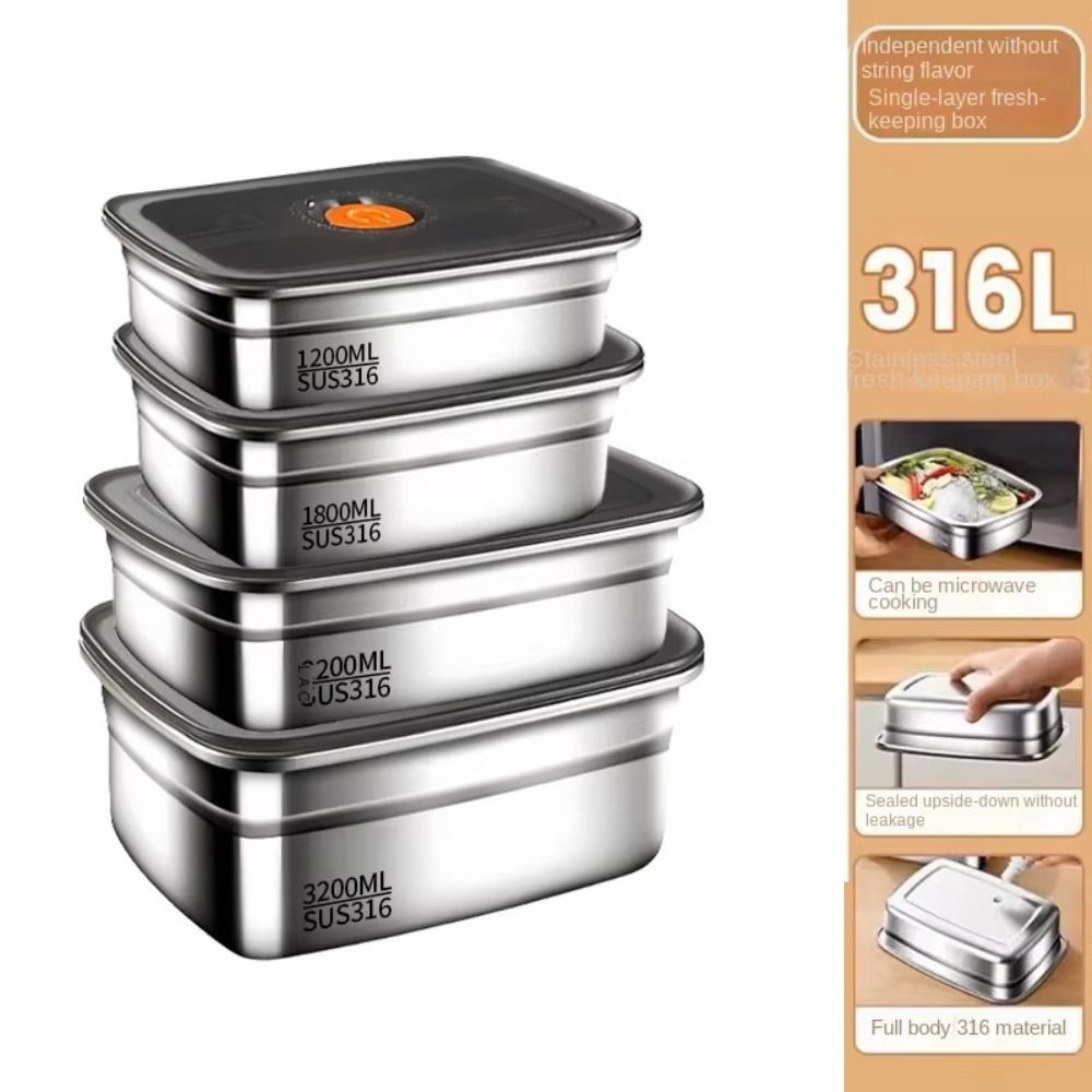 Kotak Makan Siang Berkemah Baj - Meal Prep Tupperware ulasan dan harga