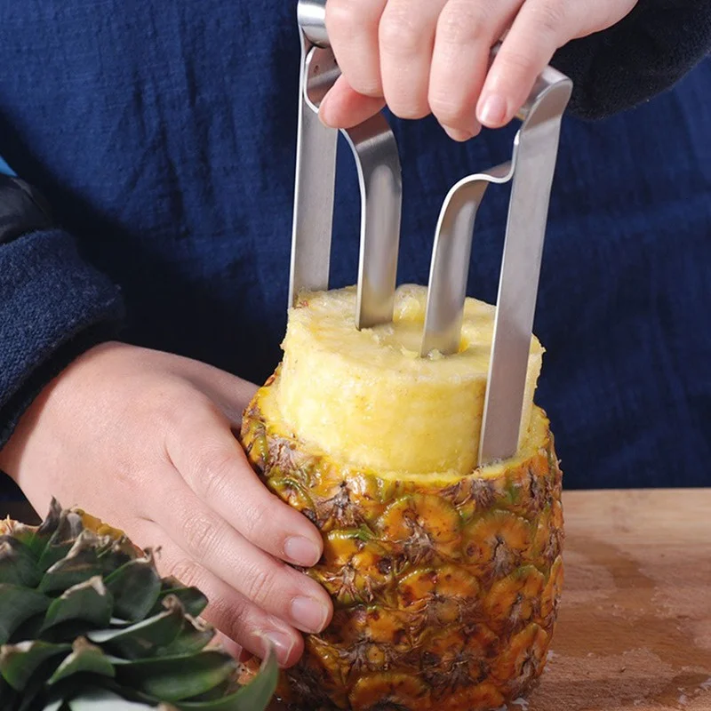 1PCS Alat Pengiris Nanas, Pera - Pineapple Corer Slicer ulasan dan harga