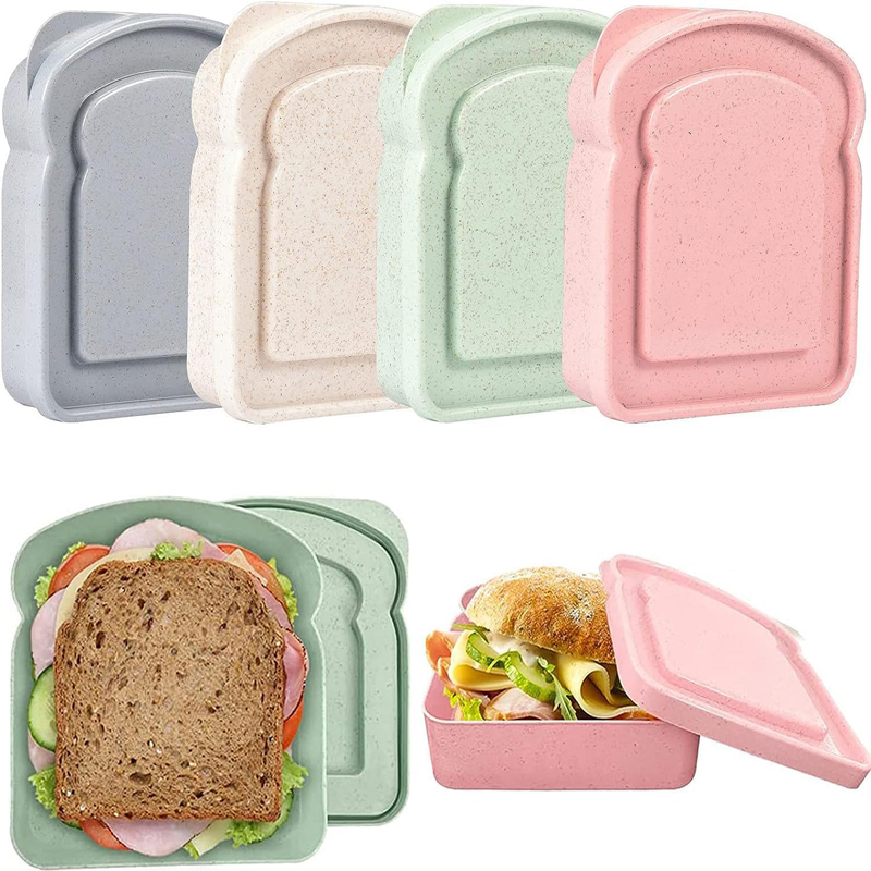 Wadah Sandwich kotak makan sia - Meal Prep Tupperware ulasan dan harga