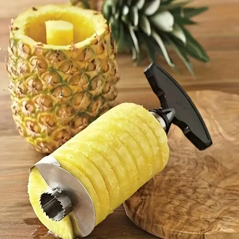 Pisau Nanas Multifungsi Tiga W - Pineapple Corer Slicer ulasan dan harga