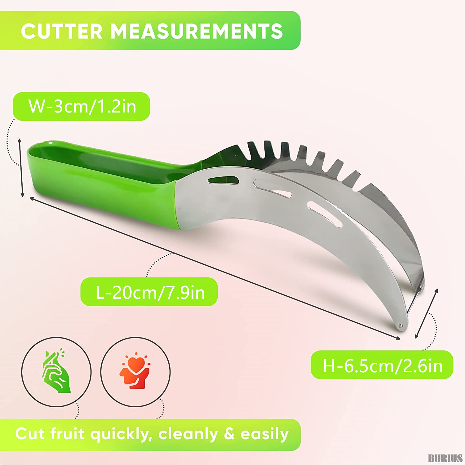 Pisau pemotong pengiris semang - Pineapple Corer Slicer ulasan dan harga