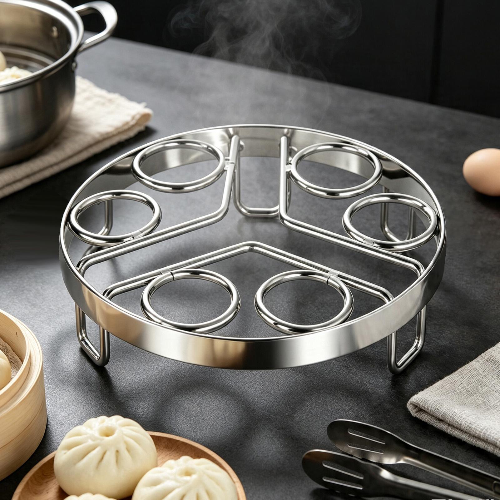 Rak Pengukus Telur Stainless S - Meal Prep Restaurant ulasan dan harga