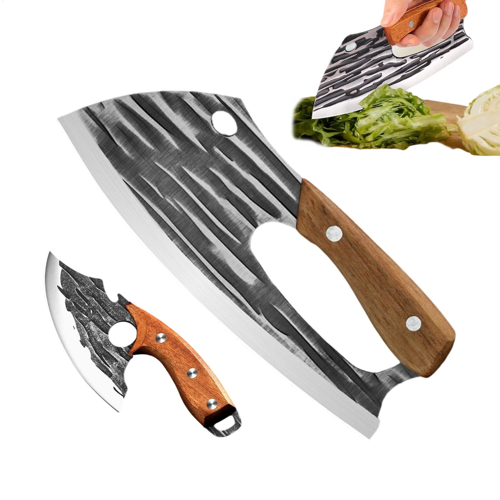 2 Buah Pisau Pemotong Daging T - Meal Prep Restaurant ulasan dan harga