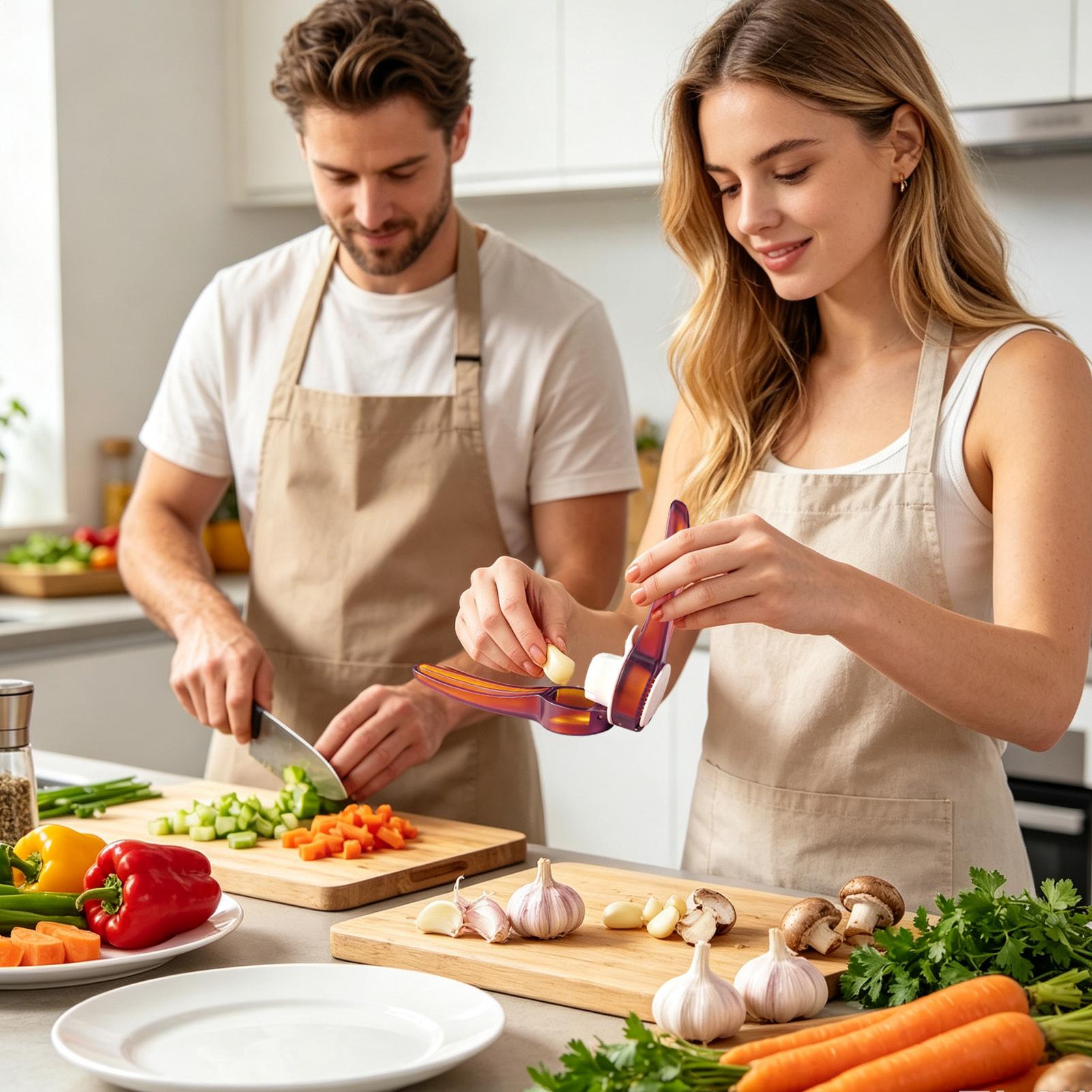 Alat Pemeras Bawang Putih Baja - Meal Prep Restaurant ulasan dan harga