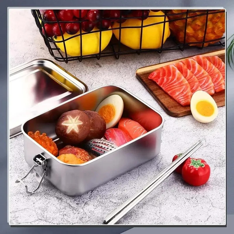 Kotak Makan Siang Baja Tahan K - Meal Prep Tupperware ulasan dan harga