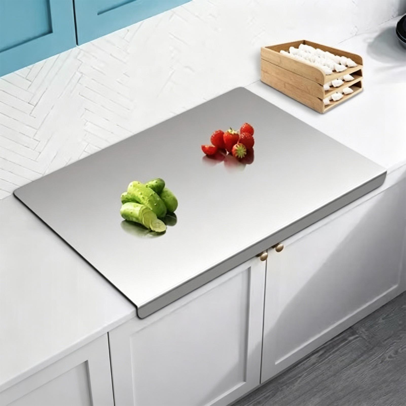 Papan Pemotong Stainless Steel - Meal Prep Restaurant ulasan dan harga