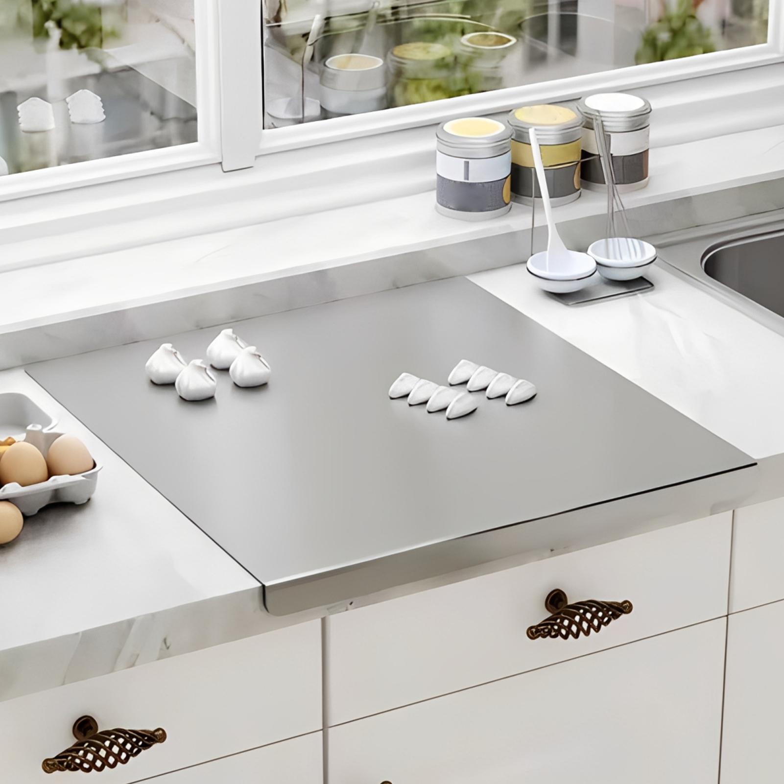 Papan Pemotong Stainless Steel - Meal Prep Restaurant ulasan dan harga